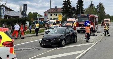 THL 1 – VU Sechs Verletzte nach Unfall auf B85 bei Prackenbach