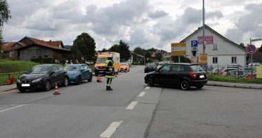 THL 1 – VU auf B11 mit zwei Verletzten: Bundesstrasse eine Stunde gesperrt