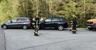 THL 3 VU#eCall – ohne Spracherwiderung auf der B11 bei Dreieck