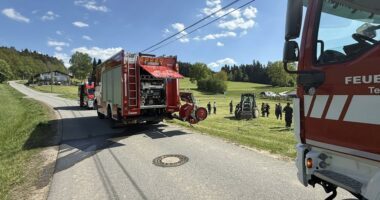 B3 – Brand Landwirtschaftliche Maschine