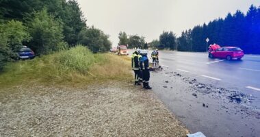 THL 1 – VU Schwerer Unfall, glimpflicher Ausgang