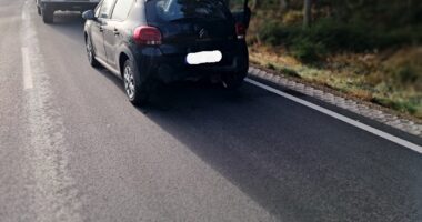 THL 1 auf der St 2135 Regen – Deggendorf Auffahrunfall mit 3 PKW