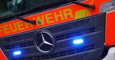 B1 – Wiesenbrand in Böbrach: Feuer breitet sich beim Verbrennen von Gartenabfällen aus