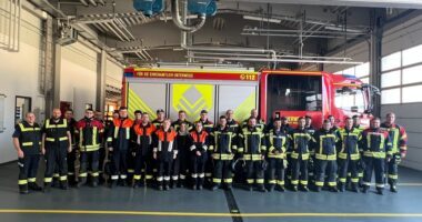 Wenn der Wald brennt: Feuerwehren bereiten sich mit einem Pilotlehrgang auf Landkreisebene auf den Klimawandel vor.